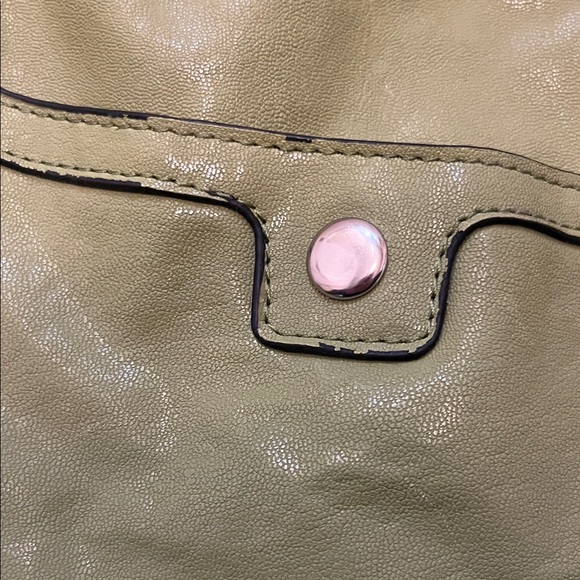 Elegant Olive Green Women's Clutch - Picture 2 of 5